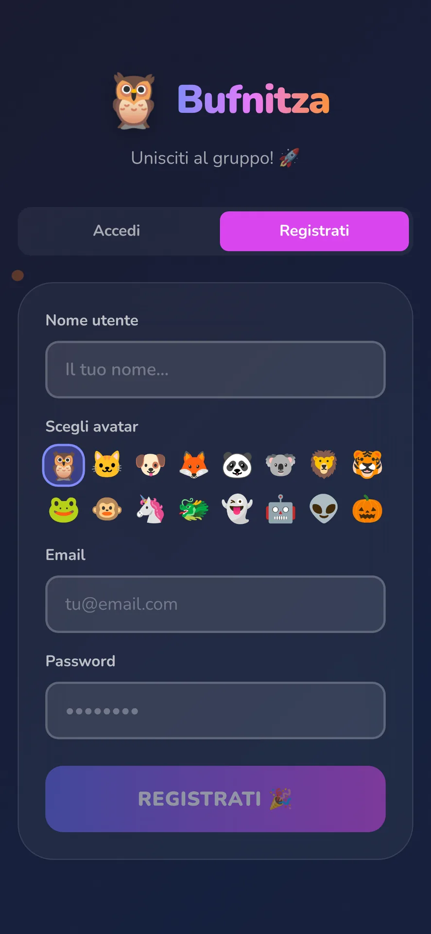 Bufnitza su telefono