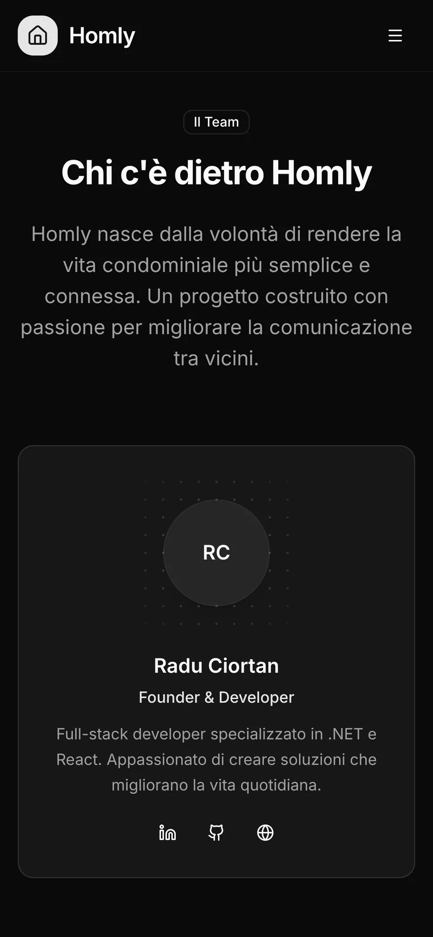 Homly su telefono