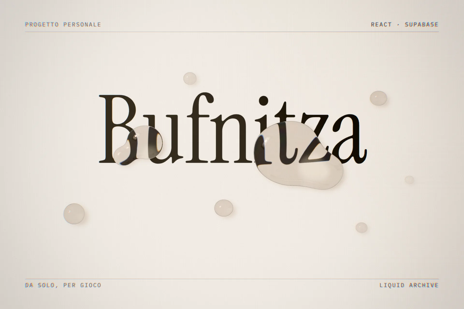 Tavola tipografica di Bufnitza