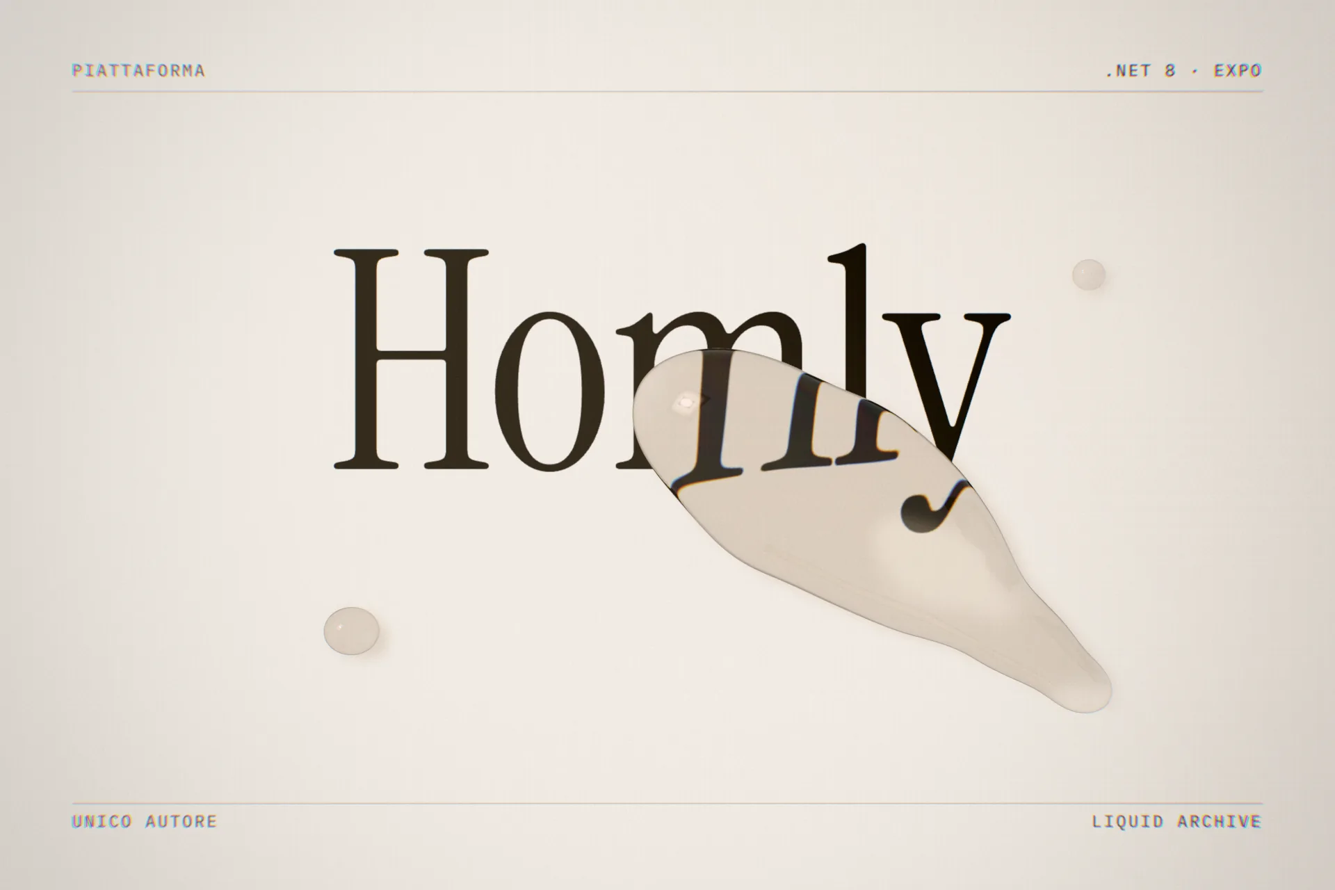 Tavola tipografica di Homly