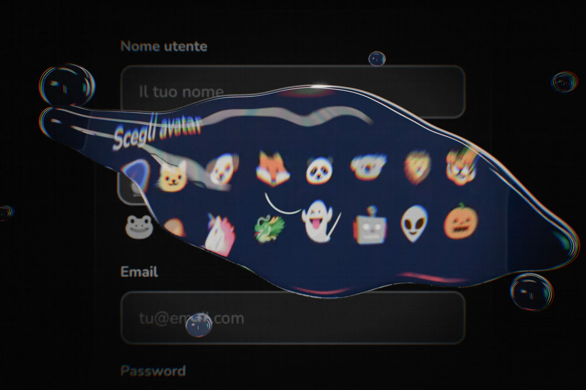 Bufnitza sotto vetro liquido