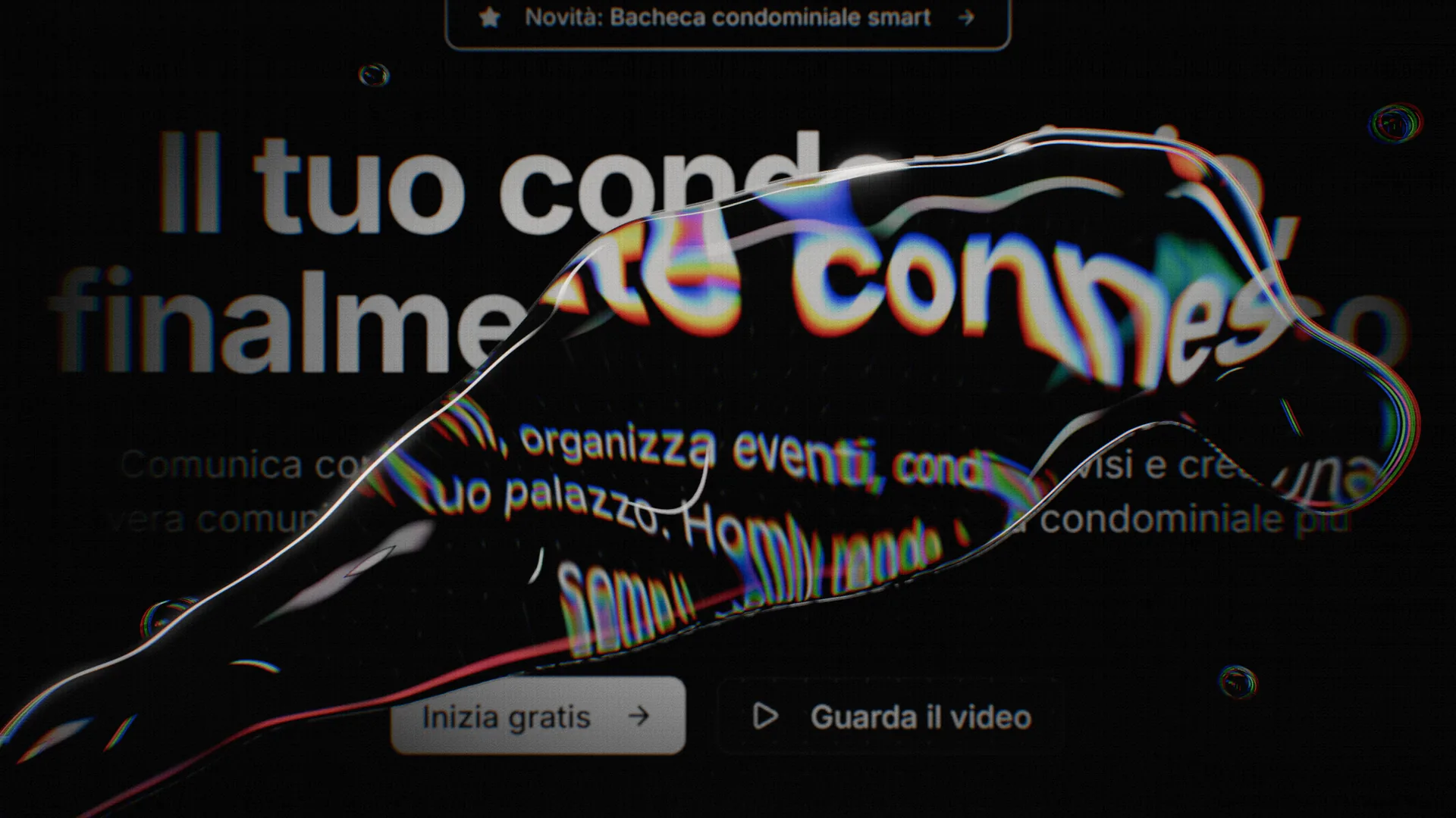 Homly sotto vetro liquido