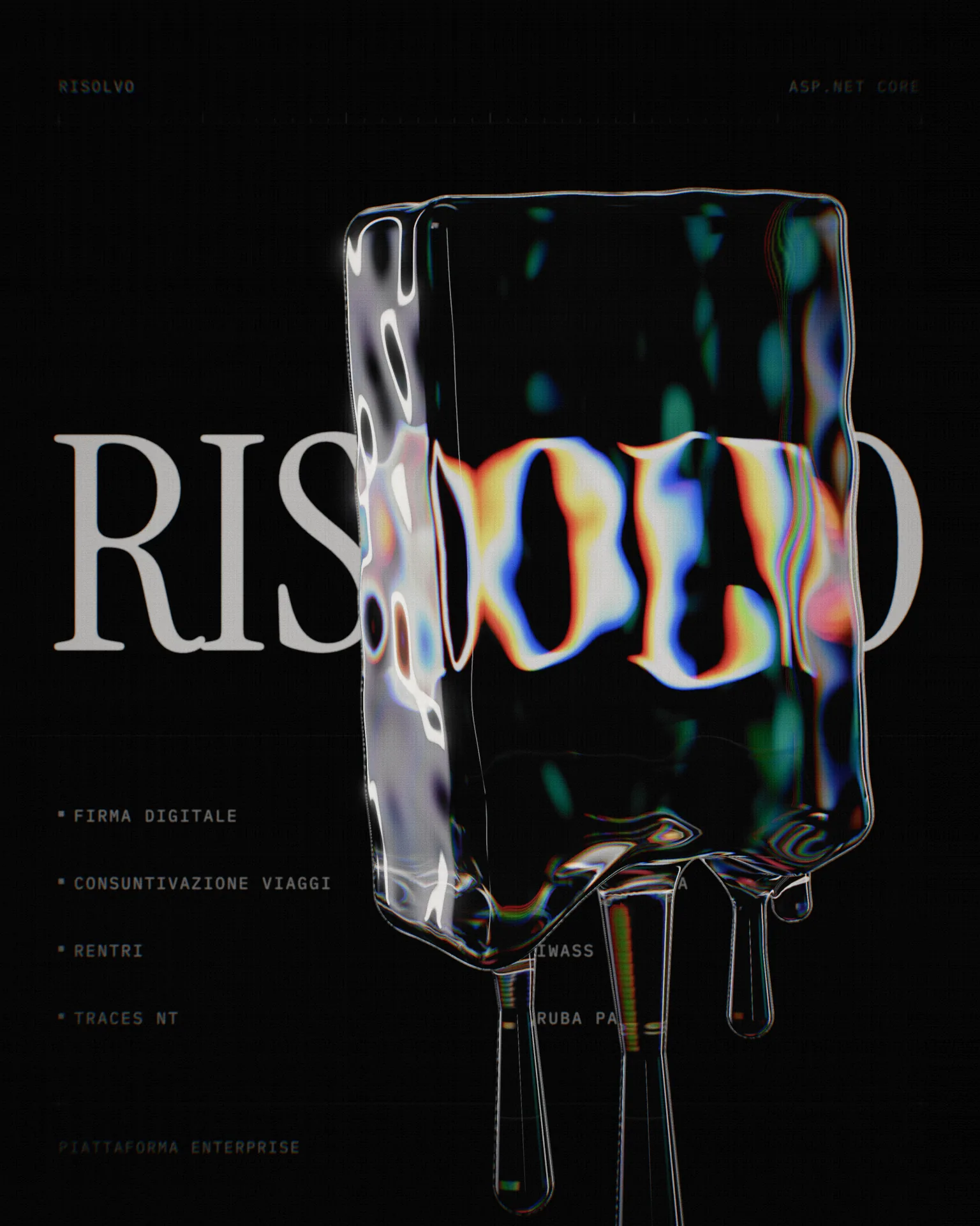 Risolvo sotto vetro liquido